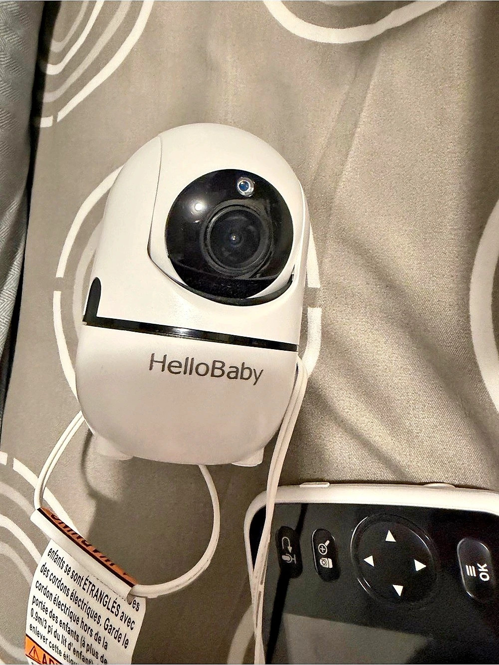 HelloBaby HB6550 2.4GHz Video Baby Monitor